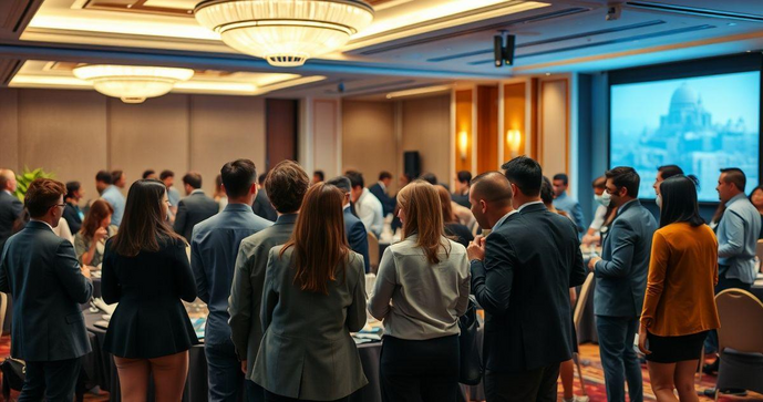Organização de eventos empresariais para impulsionar sua marca